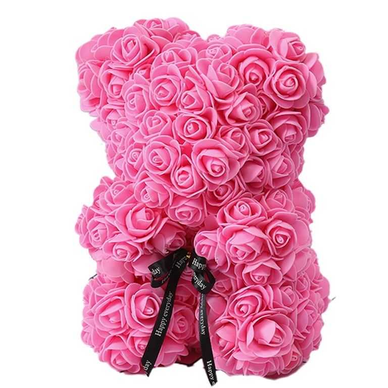 Rose cheap foam bear