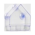 thumbnail image 5 of Comedero para pájaros con ventana transparente, comedero para colibríes con ventosa, casita para pájaros colgante, 5 of 5