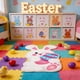 thumbnail image 4 of Alfombra de baño con forma de huevo de Pascua | Alfombrilla absorbente y antideslizante para decoración de Pascua | Alfombra de baño de poliéster suave de 40 x 60 cm para habitación infantil y, 4 of 6