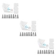 thumbnail image 3 of Juego de 14 Unidades Boquillas para Bolsa de Hielo Acero Inoxidable Kearding Type7 NO7, 3 of 6