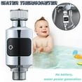 thumbnail image 3 of Real-time LED Digital Shower Water Thermometer with NEW Temperature Display F7T8, 3 of 7