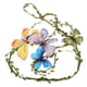 thumbnail image 4 of Corona de flores de mariposa para mujeres y niñas, diadema bohemia, diadema de flores, corona para boda, diadema de novia, tocado floral, corona para el cabello, 4 of 7