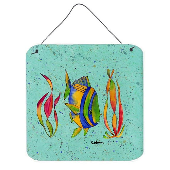Tropical Fish Aluminium Metal Wall or Door Hanging Prints