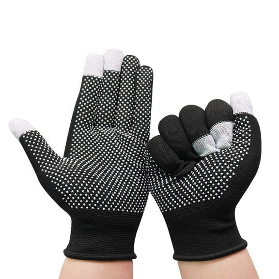 Waterproof Anti-Slip Gloves Two-Finger Cycling Gloves βξ Half-Finger S3B7