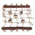 thumbnail image 4 of Parrot Ladder Bird Ladder Bird Swing 1Pc Cage Bird Parrot Toys Hemp Rope Climbing Ladder Birds Natural Interesting Sewing Toy, 4 of 8