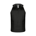 thumbnail image 7 of hotojiny Women's Silk Satin Tops Summer Sleeveless Crew Neck Business Casual Outfit Work Dressy Shirt, 7 of 7