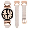 thumbnail image 1 of Correa de reloj Minyee Leather compatible con Samsung Galaxy 40 mm, 1 of 6