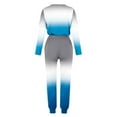 thumbnail image 4 of TrendVibe365 Women's Sweatsuit Outfits Patchwork Crewneck Long Sleeve Shirts and Jogger Sweatpants Trendy Fashion Outfits Activewear Tracksuit Jogging Suits Sweatsuits, 4 of 5