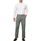 thumbnail image 2 of Pantalones impresos INSPIRE CHIC para hombre, pantalones rectos con estampado de leopardo, 34 gris, 2 of 5