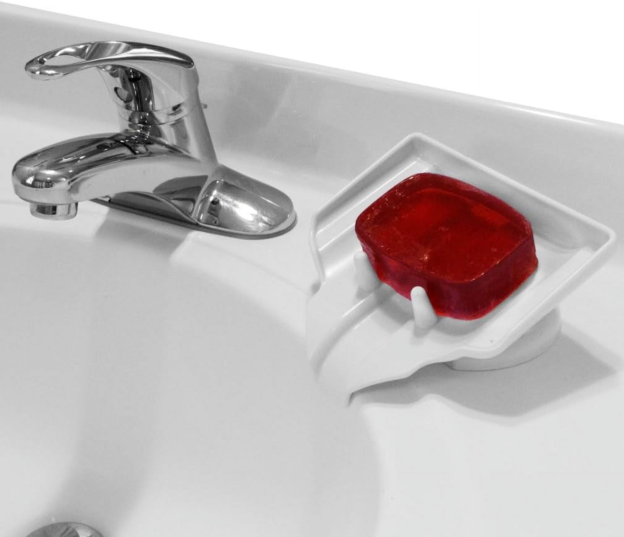 Super Strong Suction Cup Bathroom Soap Dish Holder Shower Soap Dish Saver