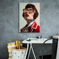 thumbnail image 4 of Epic Graffiti 'Royal Lady' by Svetlana Aleynikova Canvas Wall Art, 18" x 26", 4 of 8