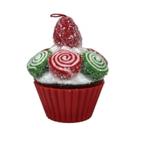 2019 Pinwheel Sweetness (Christmas Cupcakes) Hallmark Keepsake Christmas Tree Ornaments QXR9479