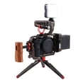 thumbnail image 3 of QKOO Video Camera Cage Stabilizer for Canon EOS R5 / R5C / EOS R6 / R6 II, without Handle(Bronze), 3 of 8