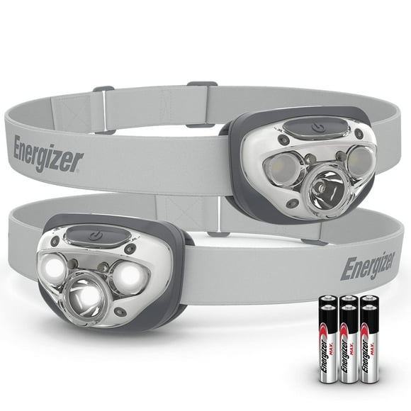 Linterna frontal Energizer LED PRO (paquete de 2) IPX4 resistente al agua