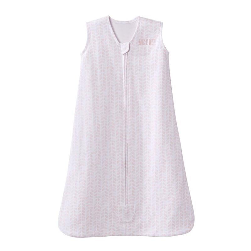 HALO 100 Cotton Sleepsack Wearable Blanket Platinum Series Blush