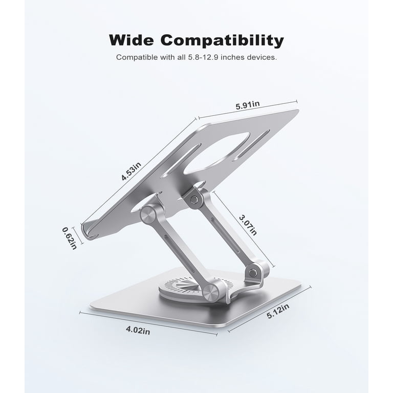 KEXIN Aluminum Adjustable Tablet Stand, 360° Swivel photo 5