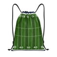 thumbnail image 1 of Gaeub American Football Field Drawstring Backpack Bag Sport Gym Sackpack Heavy Duty String Backpack for Men Women-Small, 1 of 6