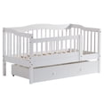 thumbnail image 4 of Zimtown Toddler Daybed, Kids Day Bed Frame with Storage Drawer, Children Sleeping Bedroom, White, 4 of 11
