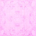 thumbnail image 1 of Ahgly Company Indoor Square Persian Pink Traditional Area Rugs, 6' Square, 1 of 4