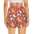 thumbnail image 2 of Lsque Cute Poodle Dog Printed Women's Running Shorts with Liner Pockets,Elastic Quick Dry Workout Athletic Gym Yoga Shorts,Womens High Waist Shorts-X-Large, 2 of 9
