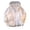White, variant on Boys Winter Jacket Lightweight Breathable Windbreaker Outdoor Water-Resistant Youth Coat for Active Sports and Daily Wear