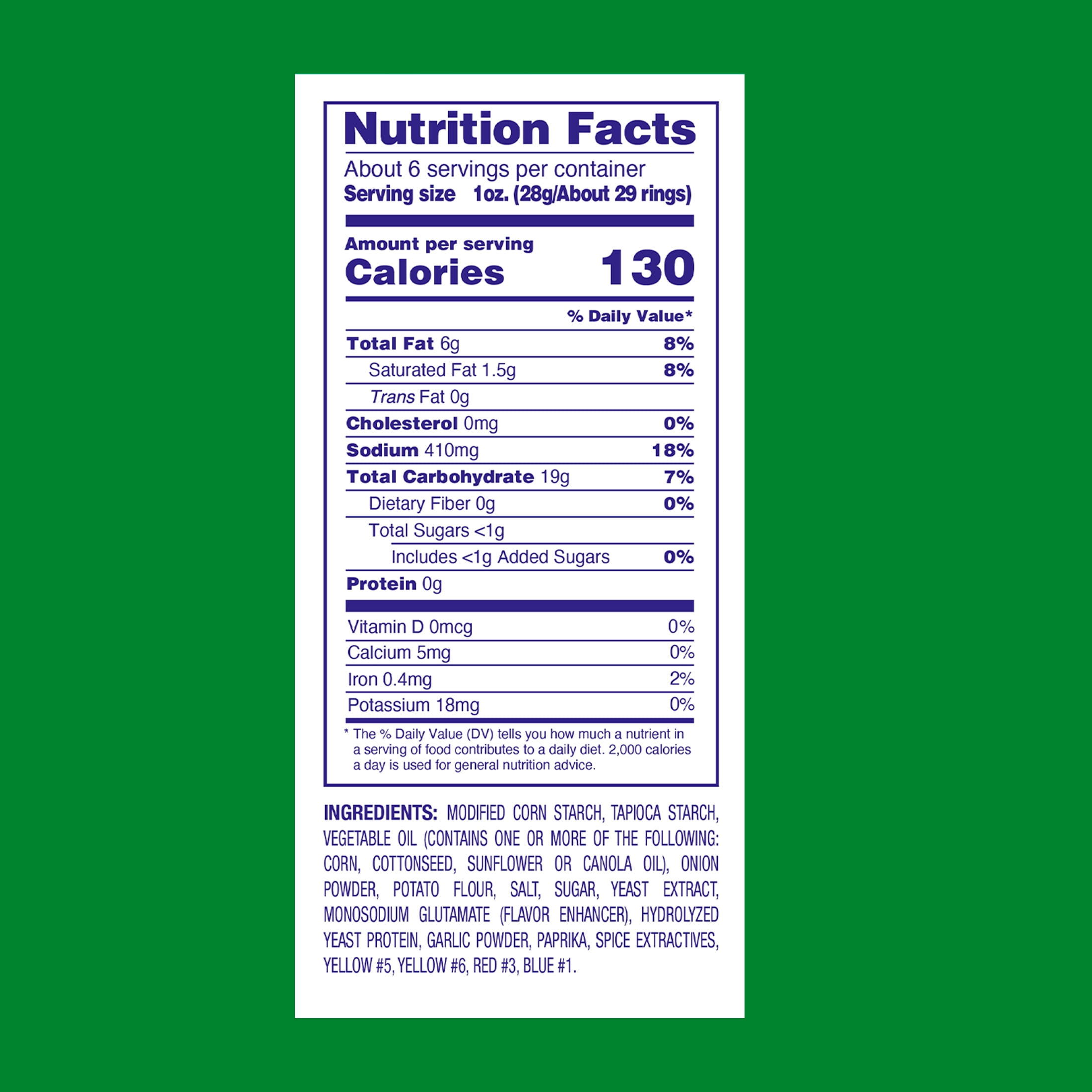 Wise Onion Rings 5.85 OZ