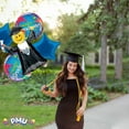 thumbnail image 4 of PMU Graduation Jumping Smiley Grad Balloon Bouquet | Jumping Grad Mylar Balloons | Jump for Joy Graduation Smiley Grad Balloon | Grad Foil Balloons | Light Blue (5/Pkg) Pkg/1, 4 of 8