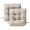Beige, variant on Tufted Wicker U-Shape Cushions Set of 2 ,Water and Fade-Resistant Performance Fabric , Outdoor Seat Cushions for Patio Furniture,22” x 22”(2 count)