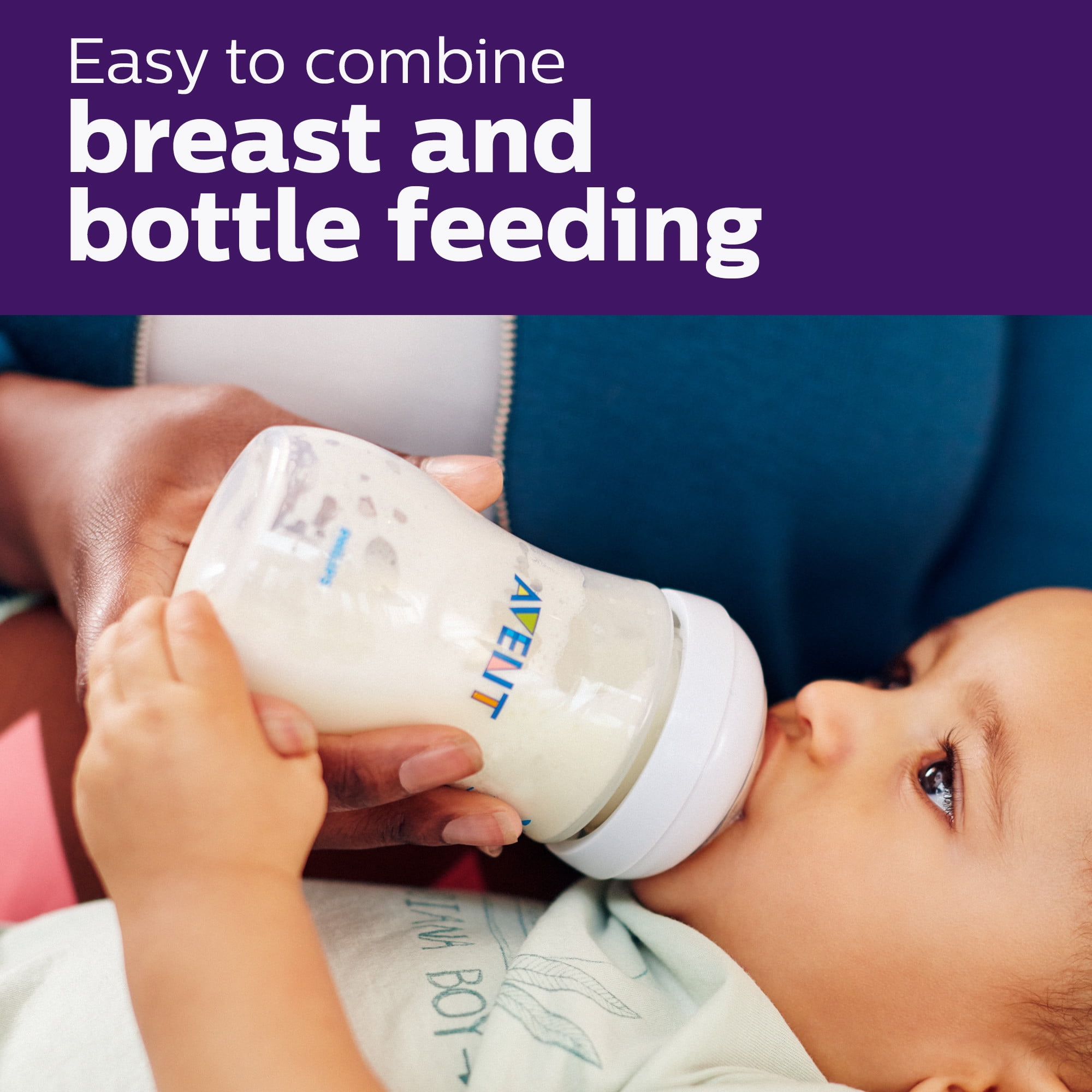 Philips Avent Natural Baby Bottle, Clear, 11oz, 3pk, SCF016/37
