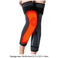 thumbnail image 3 of Rodilleras de ajenjo, protector de rodilla antideslizante que moldea el autocalentamiento para mujeres y hombres, 3 of 6