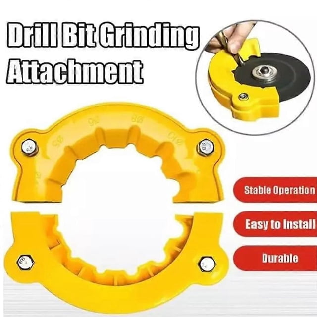 2025 New Drill Bit Sharpener, Drill Bit Grinding Attachment, Drill Sharpener