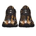 thumbnail image 5 of Boxer Halloween Pumpkin America Shoes Women's Fashion Sneakers Tennis Running Shoes for Men Women Black Size 9, 5 of 7