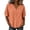 Orange, variant on Womens Summer Tops Spring Summer and Loose Half-sleeve Blouse Pullover Small Shirt,Sizes M-3XL