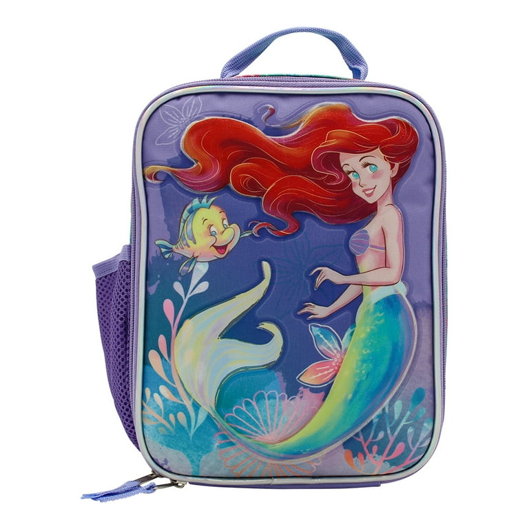 Disney Ariel Floating Fun Reusable Rectangular Lunch Bag Walmart