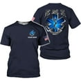 thumbnail image 5 of Personalized EMT Shirt, EMS Shirt, Customized EMS Shirts,EMT Paramedic Uniform Emergency Medical Technician Shirts (Grey, L), 5 of 8