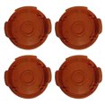 thumbnail image 4 of RAParts 4 Pack Spool Cap Cover fits 50006531 WA6531 Cordless Grass Trimmer WG151, 4 of 7