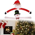 thumbnail image 4 of Christmas Tree Decorations, Old Man, Snowman Hugging The Christmas Tree, 4 of 8