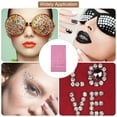 thumbnail image 5 of Unique Bargains 4 Sheet Self-Adhesive Round Rhinestone Stickers 1394Pcs 4mm/6mm Rose, 5 of 5