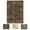 Brown, variant on Hasoo Washable Rug 10' x 13' Rugs for Living Room Vintage Floral Farmhouse Indoor Non Slip Large Carpet for Bedroom, Brown