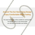 thumbnail image 3 of Mistaha JCALLY LT4C100 4 Strands 5N Purity Oxygen-free Copper Silver Plated Headset Upgrade Cable Three, 3 of 8