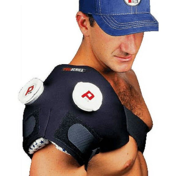 Double Shoulder Ice Pack and Wrap
