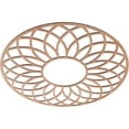 thumbnail image 2 of 36"OD x 12 1/4"ID x 3/8"T Cannes Wood Fretwork Pierced Ceiling Medallion, Cherry, 2 of 3