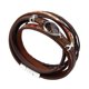 thumbnail image 1 of Prettyia Elegant Women Lady Pulsera clásica con marrón Sunnimix Pulsera de gota de agua, 1 of 8
