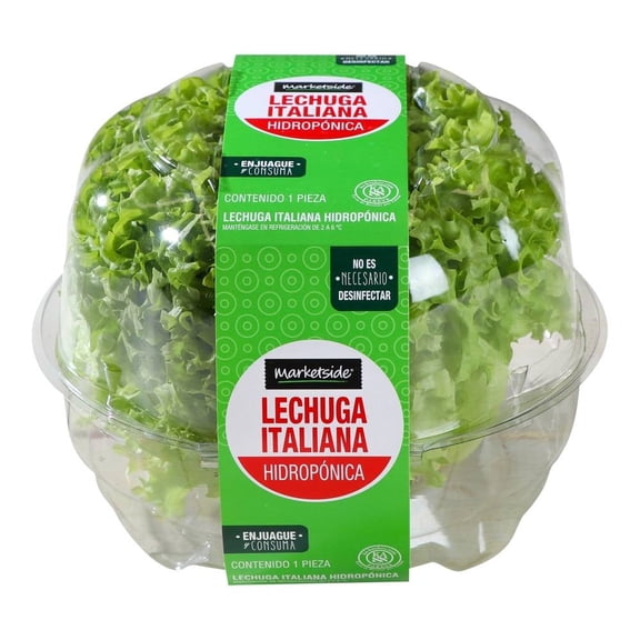 Lechuga italiana Marketside hidropónica 1 pieza
