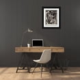 thumbnail image 3 of Herbert Bennett 19x24 Black Ornate Framed Double Matted Museum Art Print Titled: Untitled (Frustration), 3 of 5