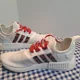thumbnail image 2 of Adi-das women's Casual Running Shoe White Red Athletic Sneaker Trainer, 2 of 6