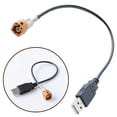 thumbnail image 2 of Car USB Adapter Cable for LVDS K Radios - 20CM Black Cable, 2 of 8