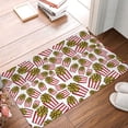 thumbnail image 2 of Non Slip Door Mat, Cute Fries Line Fast Drying Bath Tub Mats, Absorbent Bathroom Rugs Entrance Welcome Mat, Bath MatS for Tub, Floor, Home, Kitchen, Hotel,16x24in, 2 of 6