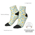 thumbnail image 6 of Pofeuu Daisies Flowers Print 30cm Socks, Adult Running Hiking Socks for Youth and Adult, 6 of 7