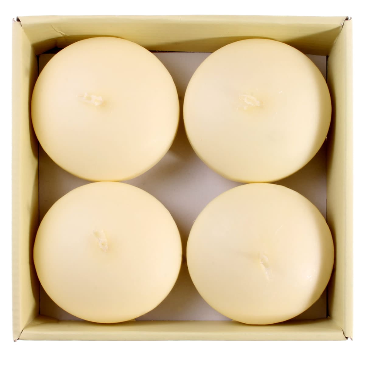12 Packs 4 ct. (48 total) Basic Elements™ Ivory Floating Candles by Ashland®